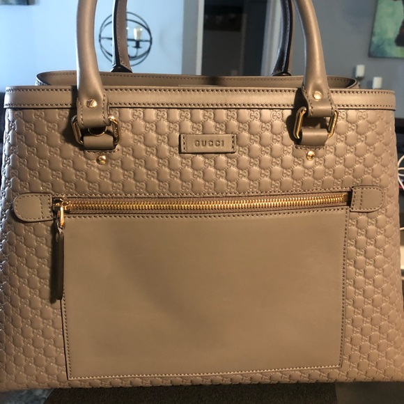 Authentic Leather Gucci Handbag NWT - Picture 5 of 8